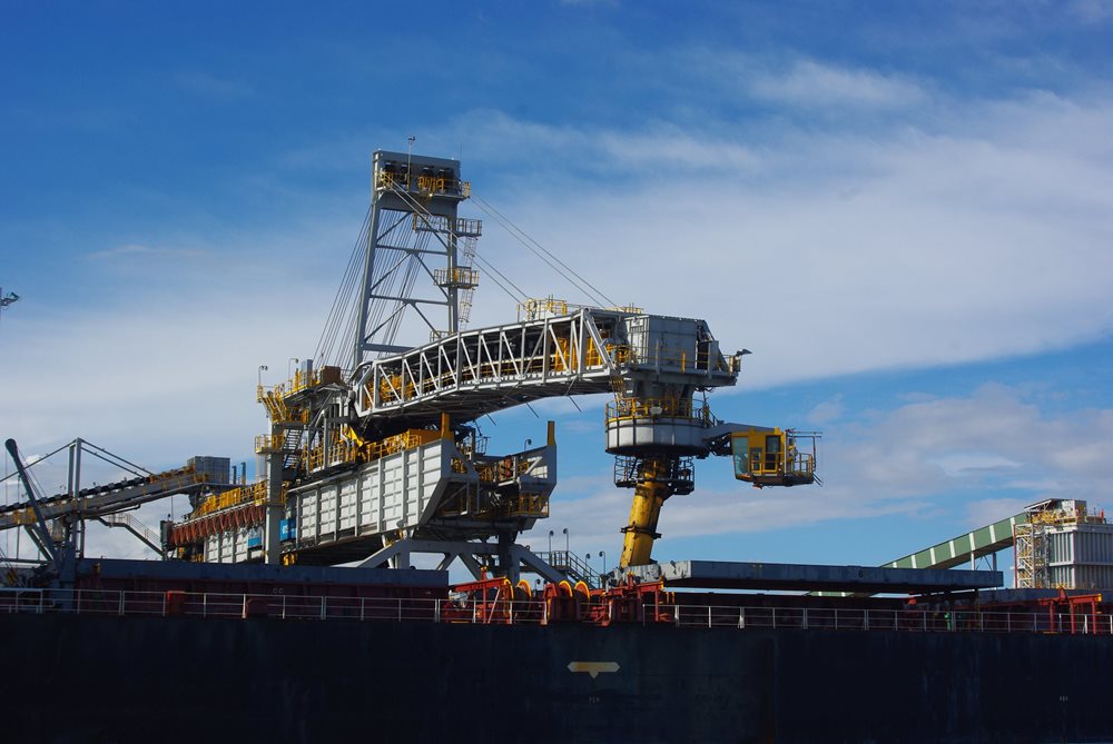 Cranes at Newcastle Port